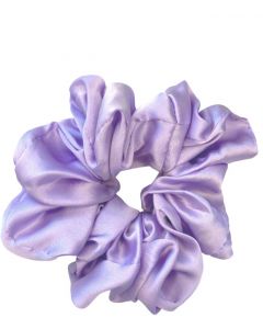 JA-NI Hair Accessories - Hair Scrunchies Large, The Purple Satin