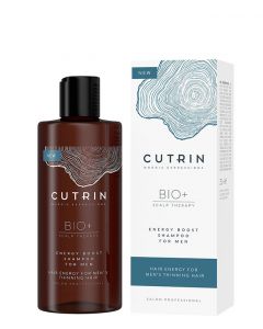 Cutrin Bio+ Energy Boost Shampoo for Men, 250 ml.